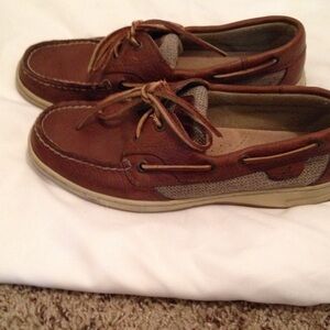 Sperry Brown and Tan Loafers